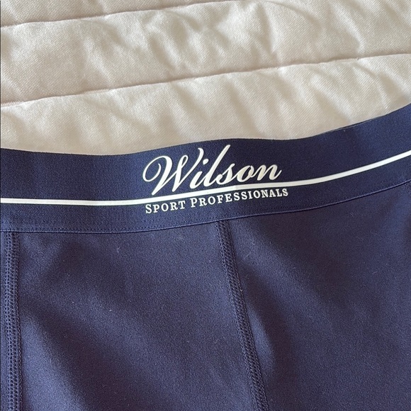 Wilson Navy Tennis Ball Shorts - Picture 3 of 5